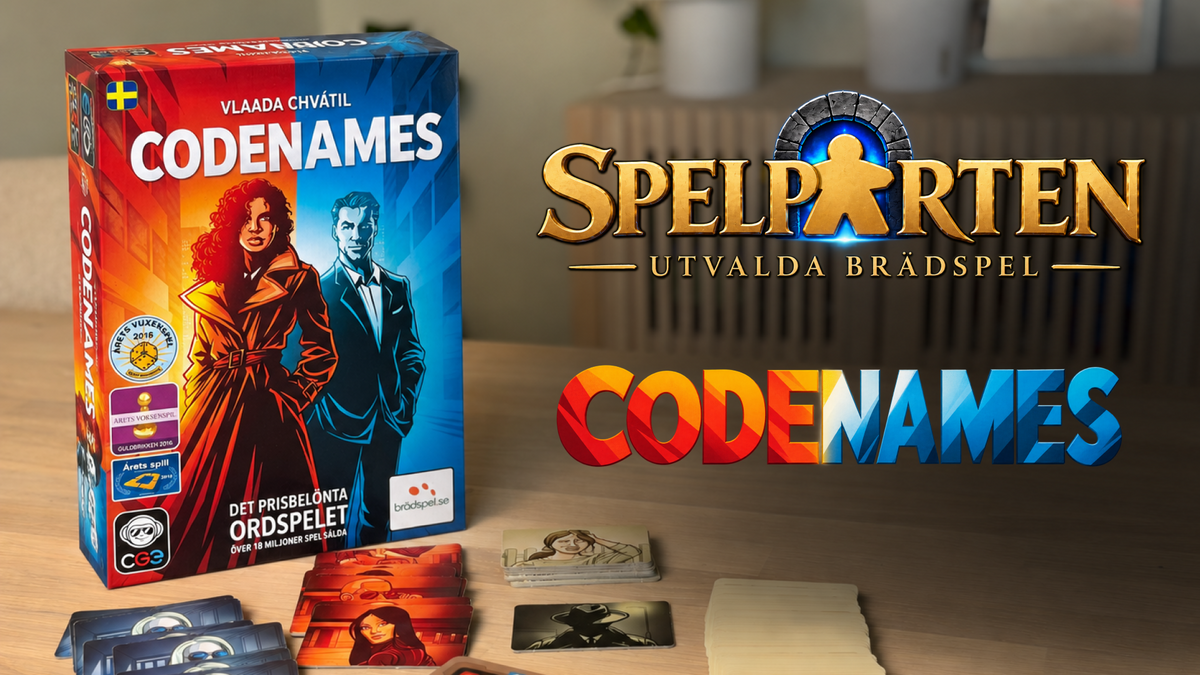 Codenames – det perfekta spelet när ni har vänner över